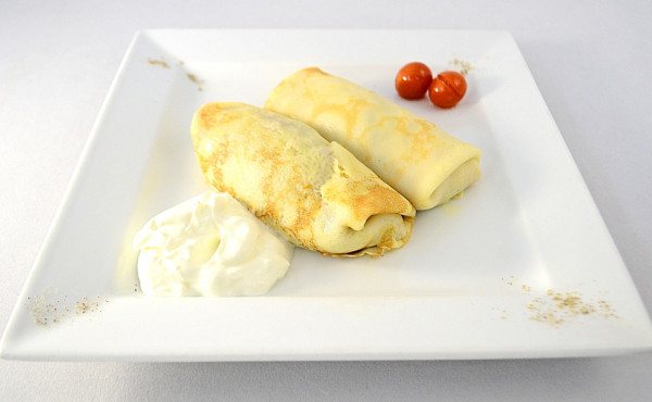 Блины с мясом