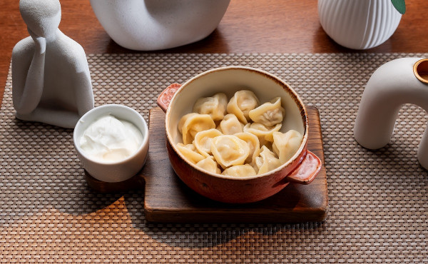 Пельмени с говядиной и свининой