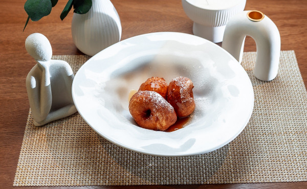 Пончики с карамелью