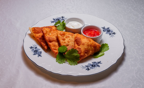 Чебуреки с фасолью 