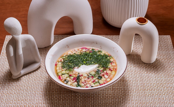 Окрошка на квасе