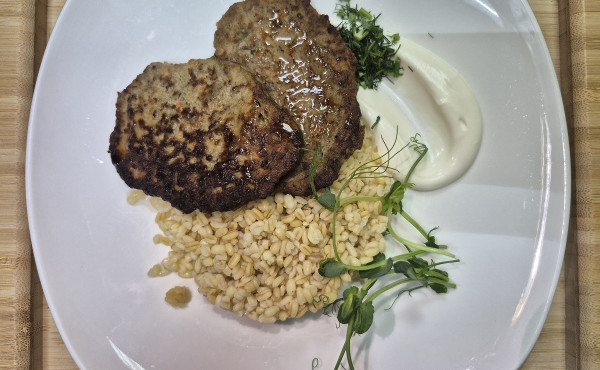 Оладьи из говяжьей печени