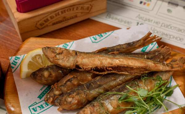 Салака жареная