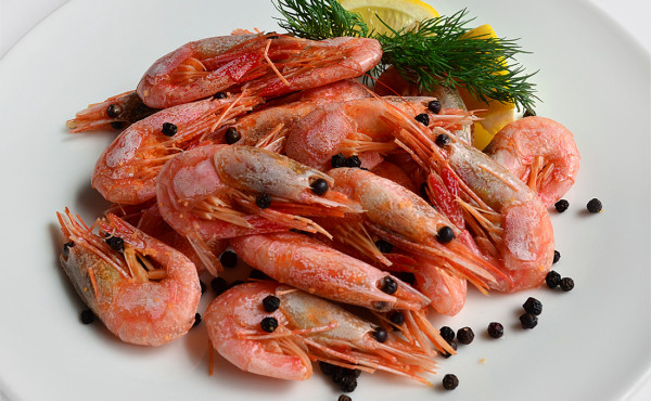 Пивные креветки вареные