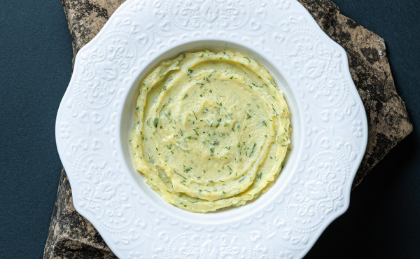 Картофельное пюре с травами