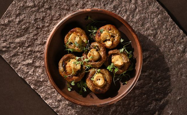 Шампиньоны на углях